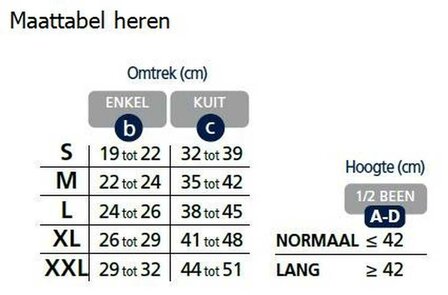 Steunkous / reiskous Bamboe - Heren in zwart of donkergrijs